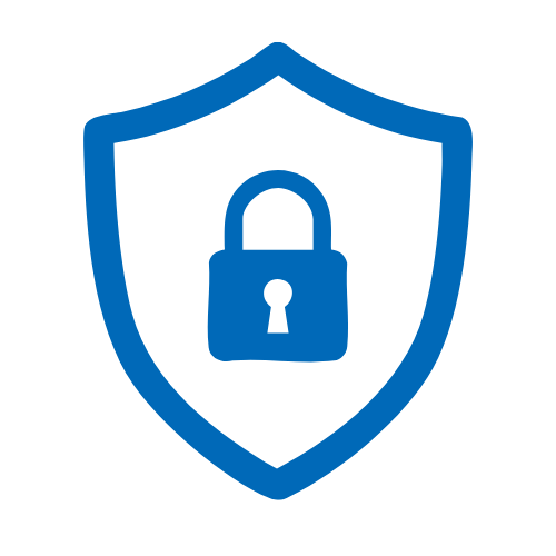 Locked shield logo
