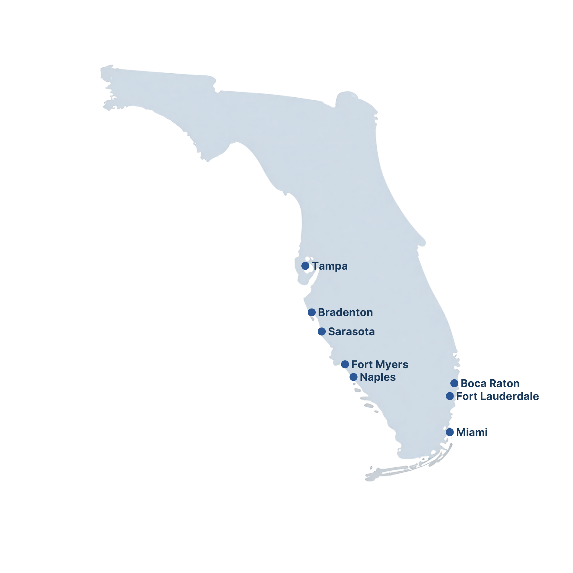 Florida Map with Offices_Oct 2026